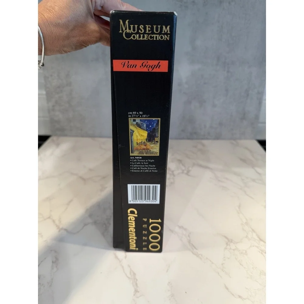 Museum Collection Van Gogh Cafe Terrace At Night 1000 pc Puzzle by Clementoni